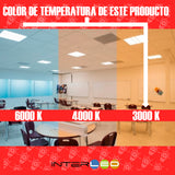 Downlight Panel LED Redondo de Sobreponer 18W Calido 10 Piezas - Interled Mexico