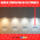 Arbotante para muro Negro W8823/1B 1 Pieza - Interled Mexico