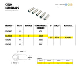 Set Cielo Estrellado 5 Piezas Ambar 1 Pieza