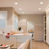 COB Doble Color Redondo 12W Centro Frio Reborde Frio 10 Piezas - Interled Mexico