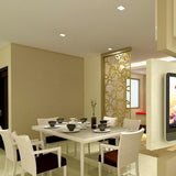 Cupula Empotrada Cuadrada 20W Calida 10 Piezas - Interled Mexico