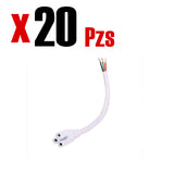 Accesorio Conector T8 Integrado 1M 20 Pieza