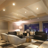 Downlight Panel LED Redondo de Sobreponer 6W Calido 10 Piezas - Interled Mexico