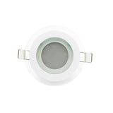 Downlight Empotrado Cristal Redondo 3 Temperaturas de color 16W 10 Piezas - Interled Mexico