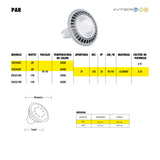 PAR20 E27 6w Frio 10 Piezas - Interled Mexico