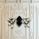 APLIQUE ANODIZANADO METAL CRISTAL HUMO 2 LUZ 1 Pieza SKY5979-2L - Interled Mexico