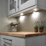 Downlight Panel LED Redondo de Sobreponer 18W Calido 10 Piezas - Interled Mexico