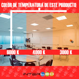 COB Doble Color Redondo 12W Centro Frio Reborde Frio 10 Piezas - Interled Mexico
