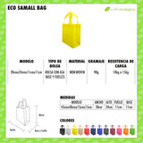 ECO SMALL BAG 20x24x11x11cm 500 Piezas (Sin Impresión)
