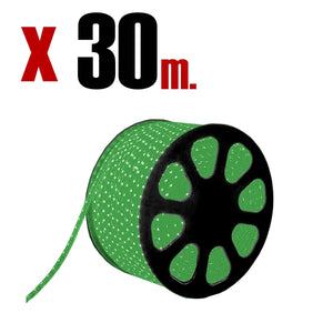Bobina 30 metros 50/50 Dimmeable Verde IP65 1 Pieza