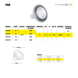 PAR20 E27 6w Frio 10 Piezas - Interled Mexico