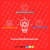 Proyect Light Negro 3w Calido 10 Piezas - Interled Mexico