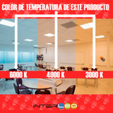 Downlight Empotrado Cristal Redondo 3 Temperaturas de color 18W 10Pz - Interled Mexico